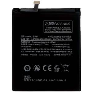 Batería XWD 3000mAh Original <span class=keywords><strong>BN31</strong></span> para batería de teléfono <span class=keywords><strong>Xiaomi</strong></span> 5X Redmi NOTE 5A - Product Image 1
