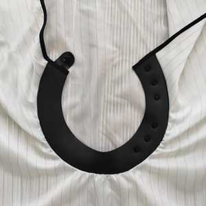 Mantelle Professionali da Barbiere con Collo in Silicone, Logo Personalizzato, Mantella per Taglio Capelli, Cape da Coiffure per Salone - Product Image 4