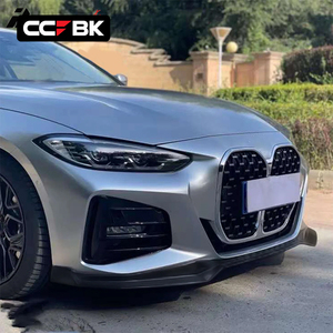 Pour <span class=keywords><strong>BMW</strong></span> G22 G23 M Sport 420i <span class=keywords><strong>420d</strong></span> 430i 430d 440i 440d <span class=keywords><strong>2020</strong></span>-2026 Extension de lèvre de spoiler avant en carbone sec - Product Image 3
