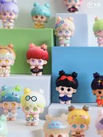 Figurine miniature originale Naughty Little Chouchou en PVC, sac surprise, jouet tendance, ornement de bureau, emballage d'origine, unisexe