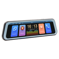 Enregistreur de conduite de véhicule de 9.36 pouces Boîte noire Caméra DVR de voiture avec Carplay sans fil et Android Auto MirroLink