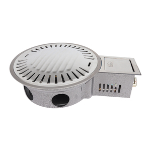 PINNOVO-parrilla de <span class=keywords><strong>gas</strong></span> coreana para barbacoa, olla caliente de acero inoxidable para exterior, parrilla de barbacoa para restaurante, mesa de <span class=keywords><strong>gas</strong></span>, estufa superior - Product Image 5