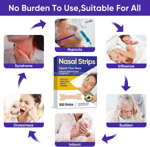 Tiras Nasales YOJO Resistentes al Sudor, Adhesivas, Hipoalergénicas, Deportivas, Anti-ronquidos, para Dormir y Respirar - Product Image 6
