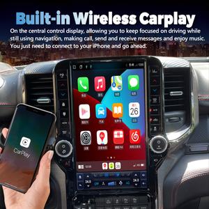 Radio para Auto Android 13 de 13.6 Pulgadas para Dodge RAM 1500 2500 3500 2019-2022, Reproductor Estéreo Multimedia, Pantalla Táctil, GPS, Unidad Principal - Product Image 2