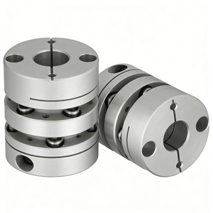 Acoplamientos de <span class=keywords><strong>Eje</strong></span> Flexible de Doble Diafragma de Alta Precisión y Cero Holgura, Fabricados en Aleación de Aluminio para Servomotores - Product Image 3