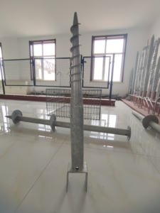 Ancre <span class=keywords><strong>à</strong></span> vis de <span class=keywords><strong>sol</strong></span>, helix pour <span class=keywords><strong>d</strong></span>écorations solaire, maison en bois, clôture, garde-corps - Product Image 6