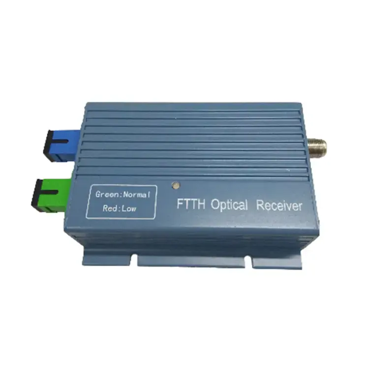 سعر منخفض FTTH AGC WDM مستقبل صغير CATV 2 منافذ FTTH عقدة الألياف البصرية المصنوعة في الصين