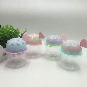 Bouteille en PET de 260 ml, colorée, de forme amusante, de qualité alimentaire, pour bonbons, haricots, biscuits, forme mignonne, distributeur de pièces, pot à poissons rouges pour enfants - Product Image 1