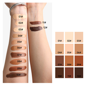 Logo personnalisé produits de beauté <span class=keywords><strong>Anad</strong></span> cosmétiques maquillage fond de teint liquide mat maquillage de base pour femmes pour tous les types de peau - Product Image 2