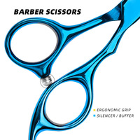 Kit de Ciseaux de Coiffure Professionnels en Gros – Ensemble de Ciseaux à Effiler et de Ciseaux de Coupe pour Salon de Coiffure