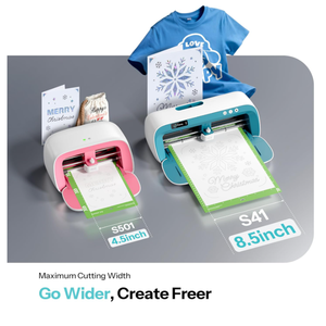 <span class=keywords><strong>Machine</strong></span> de découpe vinyle Likcut S41 avec une largeur de 8,5 pouces, découpeuse vinyle portable, traceur, découpe de stickers et de carton DIY - Product Image 5