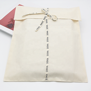 Cotton Phong Bì Dây Rút Túi Sinh Thái Thân Thiện Bụi Quần Áo Giày Vải Túi Với Biểu Tượng - Product Image 1