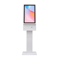 Kios Swalayan 27 inci dengan Printer dan Pemindai Terintegrasi, Pabrikan Android atau Windows