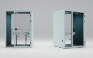 Cabina <span class=keywords><strong>de</strong></span> Aislamiento Acústico para Transmisión en Vivo, Cabina Insonorizada para Radiodifusión - Product Image 2