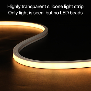 Bande lumineuse néon flexible RGB en PVC, éclairage latéral sans points lumineux, DC24V 2835 96 LED/m 8W/m <span class=keywords><strong>IP65</strong></span> 62,5mm, découpable, ambiance, OEM CE RoHS - Product Image 3
