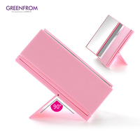 Miroir de maquillage pliable à Led avec capteur tactile