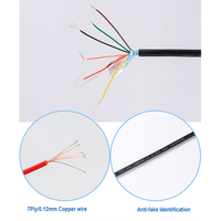 Cable de Programación Industrial AMSAMOTION IA-101-X-MW, Conductor de Cobre, Material de Aislamiento de PVC para IAI SEL/DS/SA/XSEL