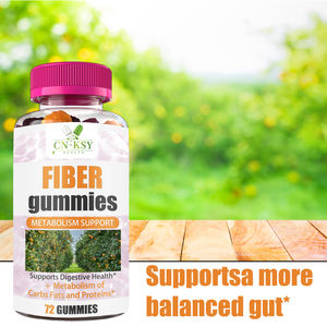 Gomitas de Fibra Soluble de Marca Propia con Vitamina <span class=keywords><strong>E</strong></span>, Inulina y Ácido Pantoténico, Suplemento Dietético para Apoyar la Salud Digestiva - Product Image 6