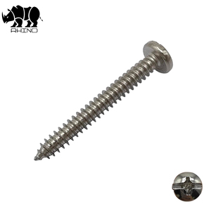 สกรูเกลียวปล่อยหัวแบน RHINO แบบมีร่องและแบบฟิล - ตัวยึดอเนกประสงค์และทนทาน - Product Image 1