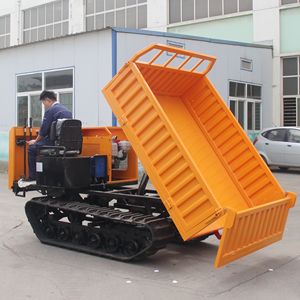 <span class=keywords><strong>Mini</strong></span> Transporter de Jardin 5 Tonnes, Dumper à Chenilles Lourd, Chargeur Compact, Chargeur Tracteur, Moment de Charge Élevé - Product Image 5