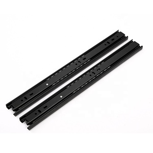 YABELY 35mm meubles de bureau extension unique simple Mini glissière de tiroir à roulement à billes/canal télescopique pour armoire à tiroirs - Product Image 4