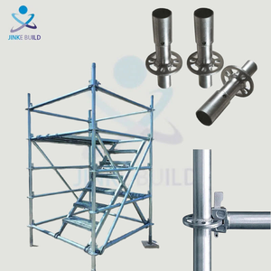 Tianjin Minjie özelleştirilmiş inşaat sıcak daldırma galvanizli çelik 60mm etrafında Ringlock cephe iskele - Product Image 1