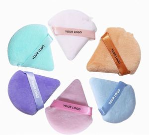Juego de Esponjas de Maquillaje Triangulares Suaves para Aplicar Polvo Suelto y Corporal, Herramientas de Maquillaje - Product Image 1
