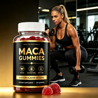 Bonbons à mâcher péruviens rouges, jaunes, tricolores, noirs, gélifiés, vitalité naturelle, énergie quotidienne, bien-être, équilibre, ODM OEM, gommes à la maca