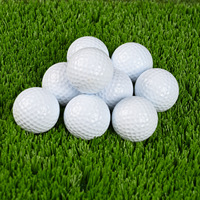 Balles de golf professionnelles à trois couches, personnalisées et imprimées en couleur, avec logo OEM, pour événements d'entreprise – Vente en gros