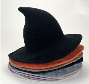 Sombrero <span class=keywords><strong>de</strong></span> <span class=keywords><strong>bruja</strong></span> <span class=keywords><strong>de</strong></span> lana para <span class=keywords><strong>Halloween</strong></span>, gorro <span class=keywords><strong>de</strong></span> fiesta <span class=keywords><strong>de</strong></span> disfraces plegable, sombrero <span class=keywords><strong>de</strong></span> punto para mujer y hombre, pescador <span class=keywords><strong>de</strong></span> lana, decoración <span class=keywords><strong>de</strong></span> fiesta, sombrero <span class=keywords><strong>de</strong></span> <span class=keywords><strong>bruja</strong></span> para Festival - Product Image 5