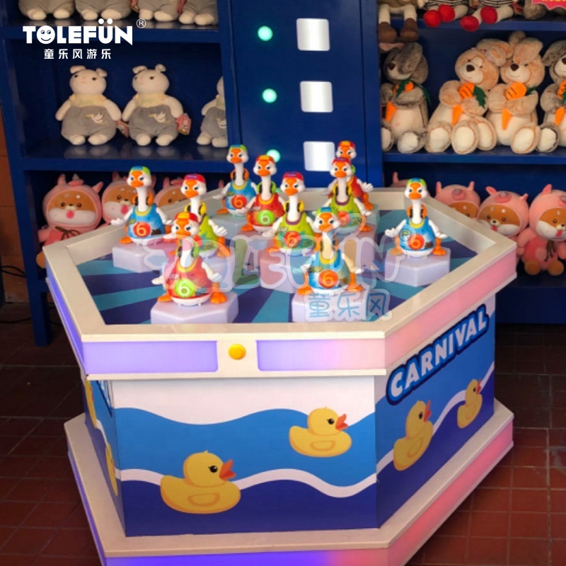 Tolefun игровой автомат для игры на открытом воздухе и в помещении с видео призом выиграть игрушечный пистолет для стрельбы из воздушного шара ведро Подбрасывание лобстера Карнавальная будка трюк