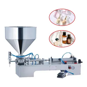 New Viscous Liquid 1 Head Filling Machine Equipment Semi Automatic High Quality Coconut Oil Filling Machine