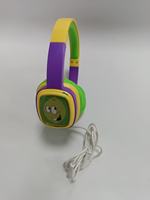 Headset Anak Warna Sesuai Pesanan OEM, Headset Pelajar, Headset Gaming Berkabel, Headset PC dengan Mikrofon