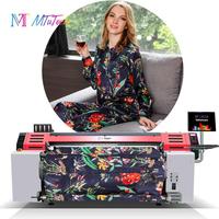 Impresora Textil Digital Automática con Cinta para Impresión en Tela Elástica, Modelo I3200, Ancho Máximo de 1.6m