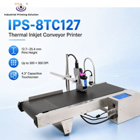 Impresora de Inyección de Tinta Térmica IPS-8TC127 de Fácil Operación para Impresión de Fecha, Código de Barras e Información Variable en Tiempo Real