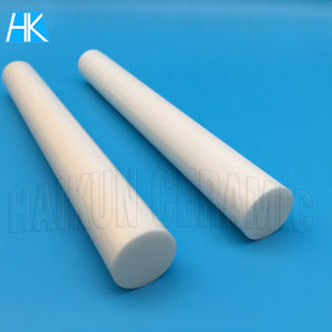 מותאם אישית עיבוד טמפ גבוהה עמיד 96% 99% Al2O3 אלומינה קרמיקה מוט בר - Product Image 2