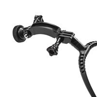 Support de téléphone en U pour le cou, accessoires de caméra sportive, support mains libres pour prise de vue en première personne, support de fixation pour téléphone portable