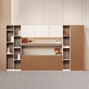 Meubles de bureau en bois au design moderne et luxueux, armoires de classement mobiles, système d'étagères mobiles pour ateliers, armoires de classement MFC - Product Image 1
