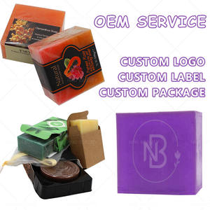 Jabón de pétalos de lavanda de lujo con logotipo de marca personalizado, barra de 100 g, paquete a granel para cadenas de supermercados - Product Image 6