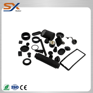 Komponen Karet Cetak Khusus SHUOXI, Part Karet Mekanik Industri, Gasket Karet Khusus, Washer/Grommet/Tutup/Penutup Karet - Product Image 2