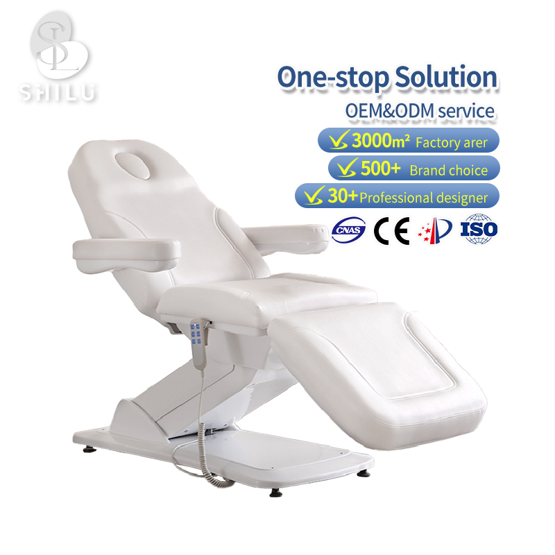 Luxury White Electric Beauty Chair Profesionnel