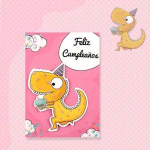 Tarjeta de Felicitación Impresa en Offset Jude Lyjenny con CMYK+Lámina Dorada y Barnizado Mate sobre Papel de Arte de 250g para Eventos Empresariales y Festivos - Product Image 5