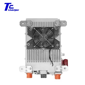 Elcon TC pengisi daya CD-LFK02 6,6 kW 312V 20A HF-PFC disegel pengisi daya baterai di papan mobil pengisi daya baterai lithium ac dc 400v