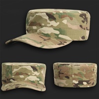 Outdoor Camo Tactical Hat Round Top Cap Mens Cycling Fishing Camping Jungle Caps