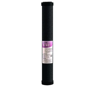 10-Inch Sintered Carbon Cartridge Standard Housing Fit Can Replace Any 10" X 2.5" Carbon Filter Cartridge Water Filtration