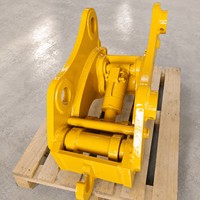 Attache rapide hydraulique pour excavatrice, pour un changement rapide de godets et de marteaux hydrauliques