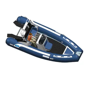 Ce 17ft 5.2M mô hình mới thể thao thuyền sườn thuyền câu cá hypalon Inflatable thuyền chèo thuyền với t Top