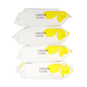 Lingettes hygiéniques féminines naturelles pour lavage Vaginal, lingettes jetables pour l'hygiène personnelle - Product Image 6