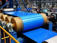 Bobines d'acier PPGI et PPGL prépeintes, galvanisées, avec revêtement couleur, toutes couleurs RAL, produits phares en promotion