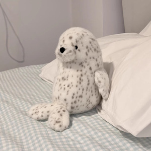 Peluche de Foca Blanca, Juguete de Peluche Suave Relleno de Algodón PP, Regalo Antiestrés para Niños - Product Image 6
